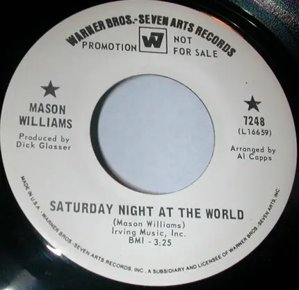 Mason Williams - Saturday Night At The World
