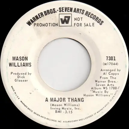 Mason Williams - A Major Thang
