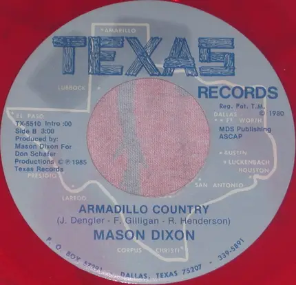 Mason Dixon - Got My Heart Set On You  / Armadillo Country