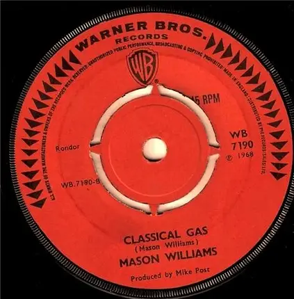 Mason Williams - Long Time Blues / Classical Gas