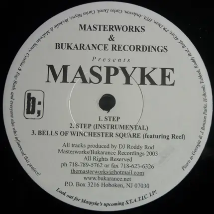 Maspyke - Step / Bells Of Winchester Square