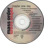 CD - Mass Order - Maybe One Day