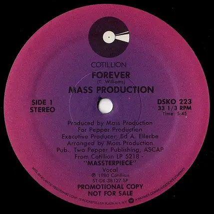 Mass Production - Forever