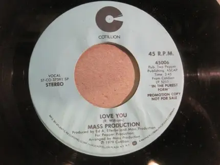 Mass Production - Love You