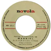 7inch Vinyl Single - Massiel - Festival De Eurovisión / 1968