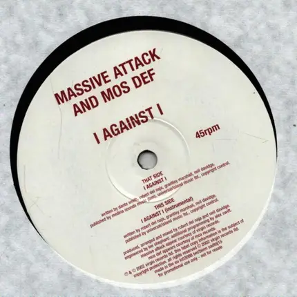 Massive Attack And Mos Def - I Against I