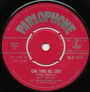 Matt Monro - Can This Be Love