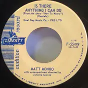 Matt Monro - Is There Anything I Can Do