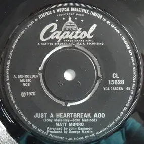 Matt Monro - Just A Heartbreak Ago