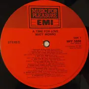 LP - Matt Monro - A Time For Love