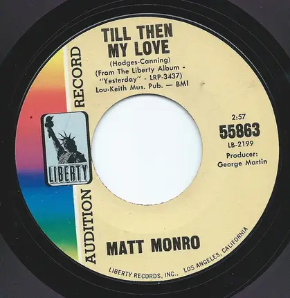 Matt Monro - Beyond The Hill