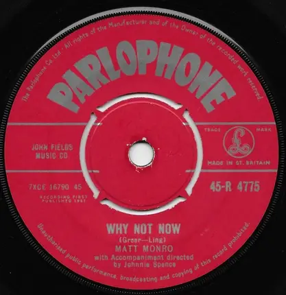 Matt Monro - Can This Be Love