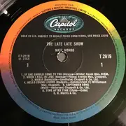 LP - Matt Monro - The Late, Late Show