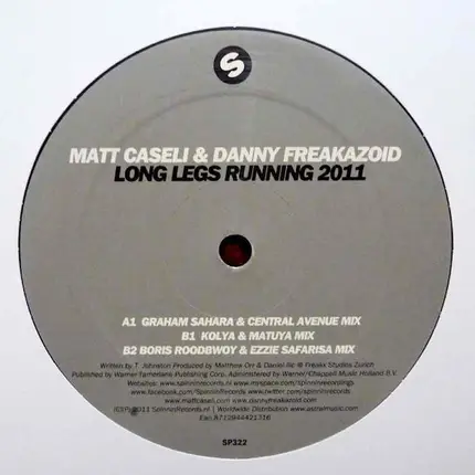 Matt Caseli - Long Legs Running 2011