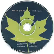 CD - Matt Pond PA - Emblems - Digipak