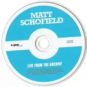 CD - Matt Schofield - Live From The Archive - cardboard gatefold sleeve