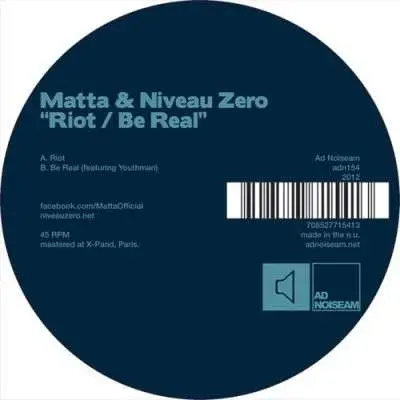 MATTA & NIVEAU ZERO - RIOT / BE REAL