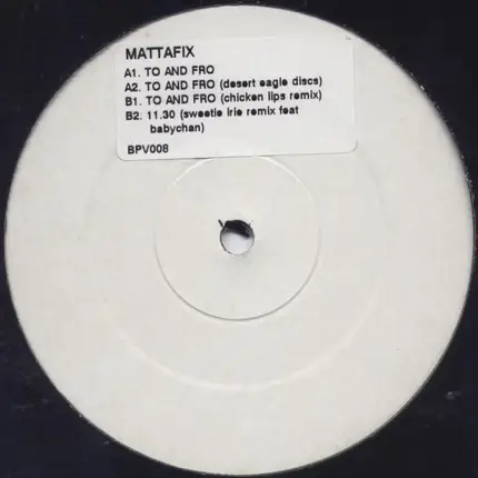 Mattafix - To And Fro