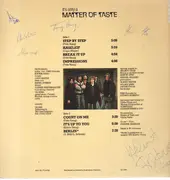 LP - Matter Of Taste - It's Only A Matter Of Taste - Signed