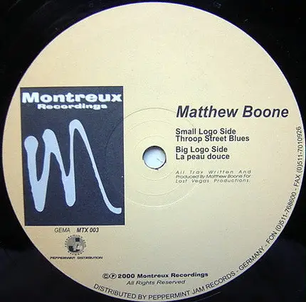 Matthew Boone - Throop Street Blues
