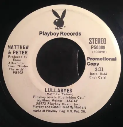 Matthew & Peter - Smiles / Lullabyes