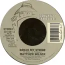 7inch Vinyl Single - Matthew Wilder - Break My Stride