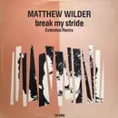 12inch Vinyl Single - Matthew Wilder - Break My Stride (Extended Remix)