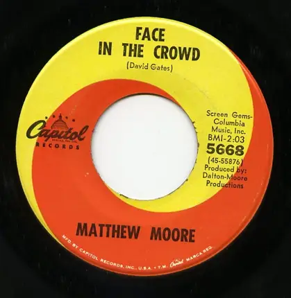 Matthew Moore - Face In The Crowd
