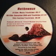 12inch Vinyl Single - Matthewman - Music
