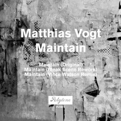 Matthias Vogt - Maintain, V. Watson, Bleak Scene Rmxs