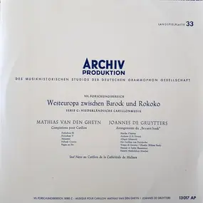 Staf Nees - Musique Pour Carillon: Pièces De Carillon ‧ Piéces Du "Beyaert-Boek"