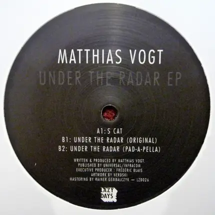 Matthias Vogt - Under The Radar EP