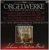 Matthias Eisenberg an der Trost Orgel der Schloss