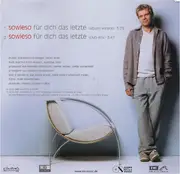 CD Single - Matthias Reim - Sowieso Für Dich Das Letzte