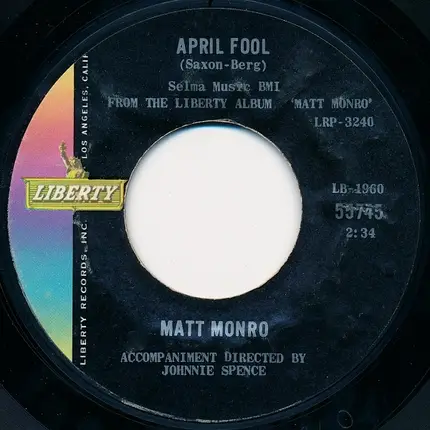 Matt Monro - Walk Away