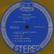 LP - Matty Matlock And His Dixie-Men - Dixieland - Gold
