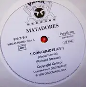 12inch Vinyl Single - Matatores - Don Quijote Remix 95