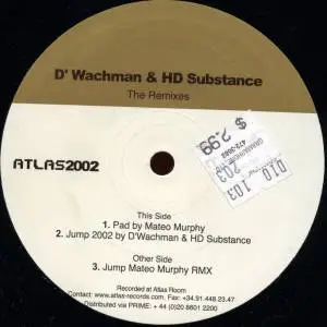 Mateo Murphy / D'Wachman & HD Substance - The Remixes