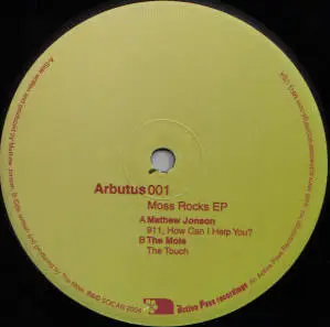 Mathew Jonson & The Mole - Moss Rocks EP
