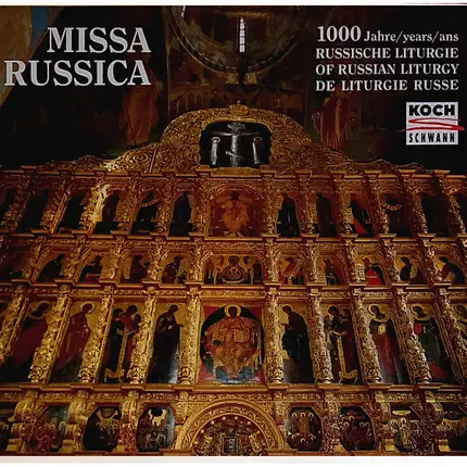 Martynov / Rachmaninov a.o. - Missa Russica