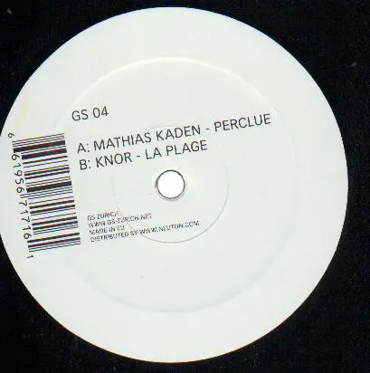 Mathias Kaden & Knor - Perclue/la Plage