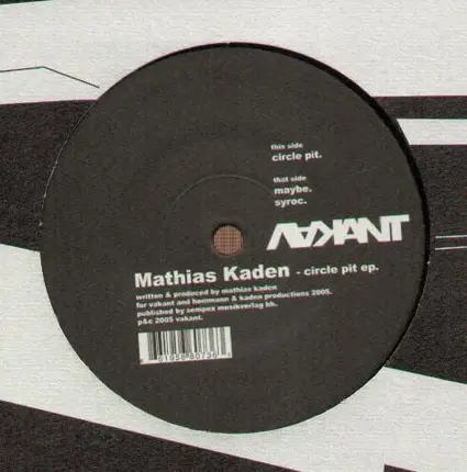 Mathias Kaden - Circle Pit Ep