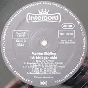 LP - Mathias Richling - Ich Bin's Gar Nicht