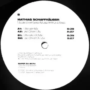Mathias Schaffhäuser - Musik ohne Bass