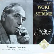 Mathias Wieman - Mathias Claudius - Aus 'Sämtlichen Werken Des Wandsbecker Boten'
