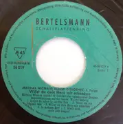 7inch Vinyl Single - Mathias Wieman - Willst Du Dein Herz Mir Schenken