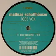 12'' - Mathias Schaffhäuser - Lost Vox