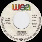 7inch Vinyl Single - Matia Bazar - Elettrochoc