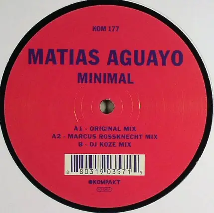 Matias Aguayo - Minimal