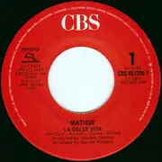 7inch Vinyl Single - Matisse - La Dolce Vita